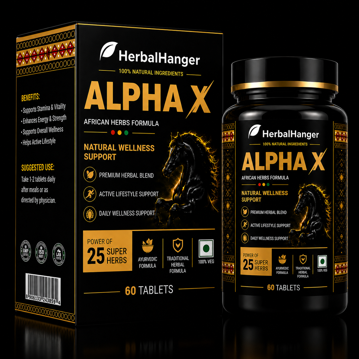 Alpha X – African Herbs Formula | 60 Tablets