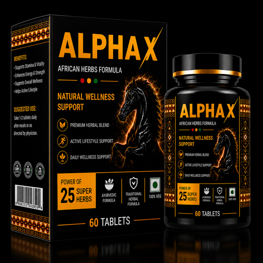 Alpha X – African Herbs Formula | 60 Tablets